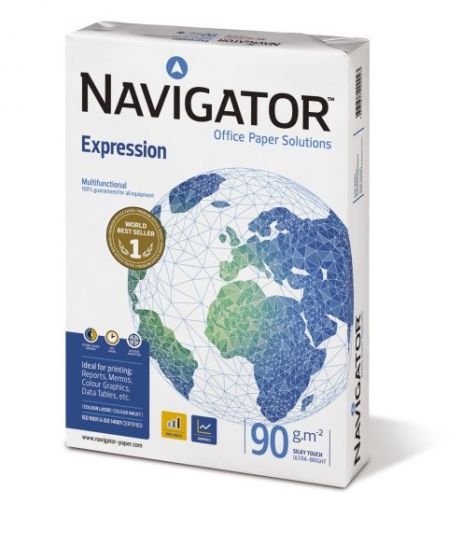 Kopipapir - A4 - 90g - Navigator Expression (5x500 ark)