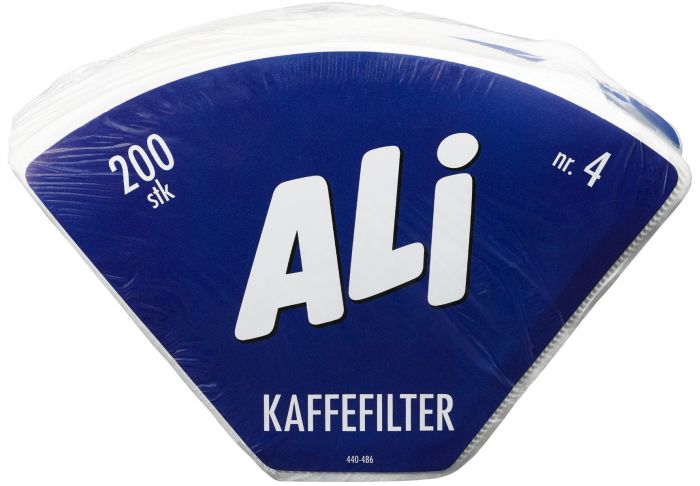 Kaffefilter Ali 1 x 4