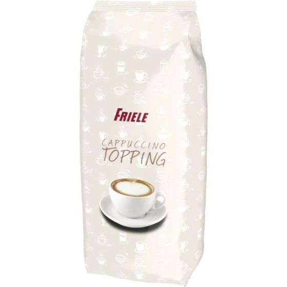 Cappuccino topping Friele 750G kartong. 10 poser