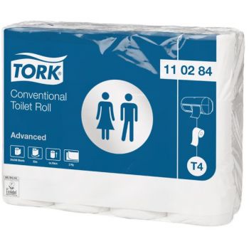 Toalettpapir Tork Advanced T4, 34 meter, 2-lag