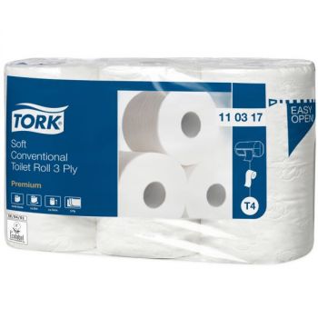 Toalettpapir Tork Premium T4, 34 meter, 3 lag