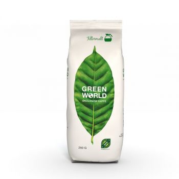 Kaffe Green World, filtermalt, 250g