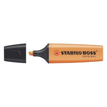 Markeringspenn Oransje, Stabilo Boss, Strekbredde 2-5mm (10 stk)
