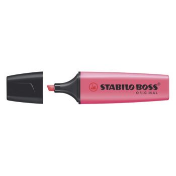Markeringspenn Rosa, Stabilo Boss, Strekbredde 2-5mm (10 stk)