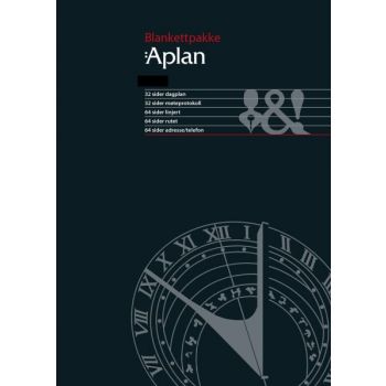 Aplan Pocket, Blankettpakke, pk. à 80 ass. ark