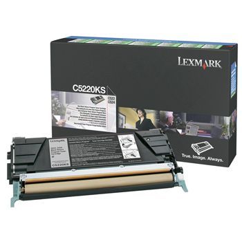 Toner Lexmark C5220KS Sort 4.000 sider