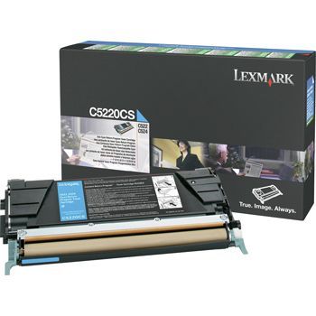 Toner Lexmark C5220CS Cyan 3.000 sider