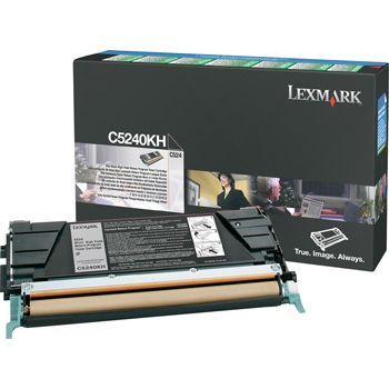 Toner Lexmark C5240KH Sort 8.000 sider