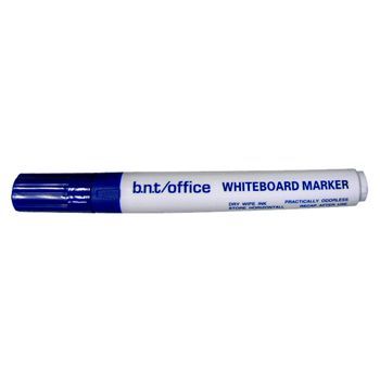 Whiteboardpenn Blå, Whiteboard Marker, Strekbredde 2-3,0mm (12 stk)